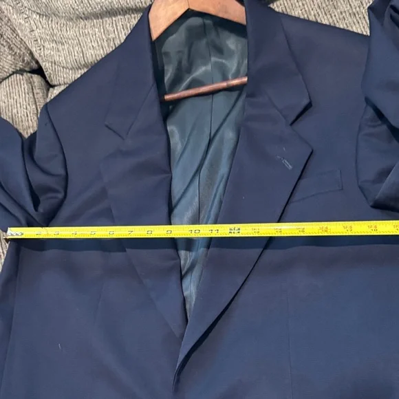 Oscar de la Renta Midnight Blue Blazer - Picture 11 of 11